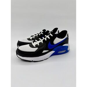 Nike Air‎ Max Excee Black White Game Royal Blue Sneakers FQ8738-010 Mens 10